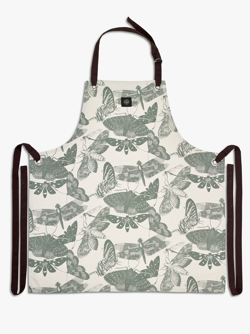 Kew Gardens Green Living Jewels oven glove and apron set, UK version