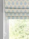 Emily Bond sky blue Jaipur roman blind - British product