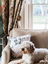 Next Avalon Home Natural English Dahlia Cushion Cover 45x45cm- Buy online at McGrocer