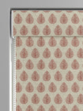 Emily Bond Rust Orange Jaipur roman blind made to measure, imported from the UK