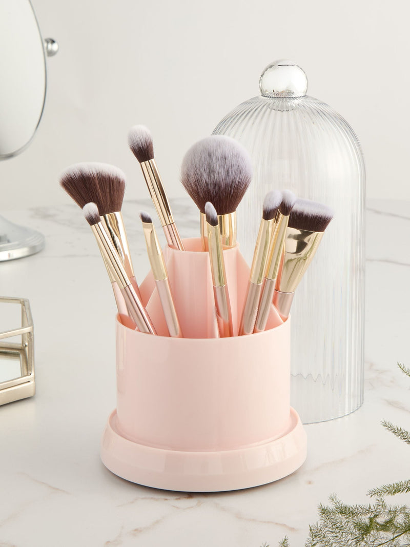360° rotating makeup brush organiser, imported from the UK
