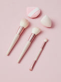 Makeup brush and sponge set, imported from the UK