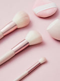 Makeup brush and sponge set, imported from the UK