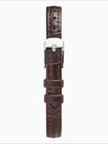 Limit ladies octagonal watch 26mm silver case brown strap, imported from the UK