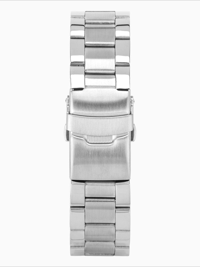 Limit men's analogue watch silver tone 42mm, UK version