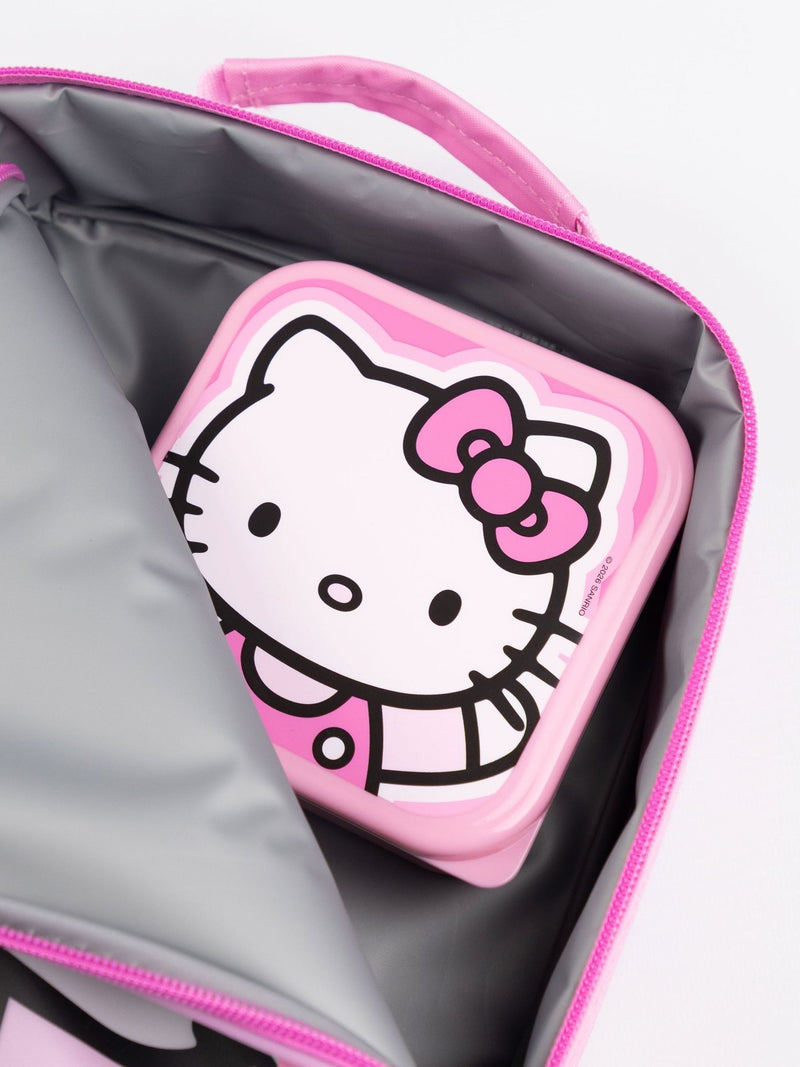 Vanilla Underground Pink Hello Kitty lunch set with bottle and snack pots, UK version