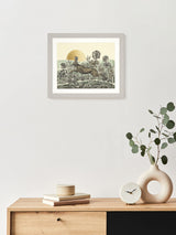 Next Art Marketing Green Light of Day Wall Art- Buy online at McGrocer