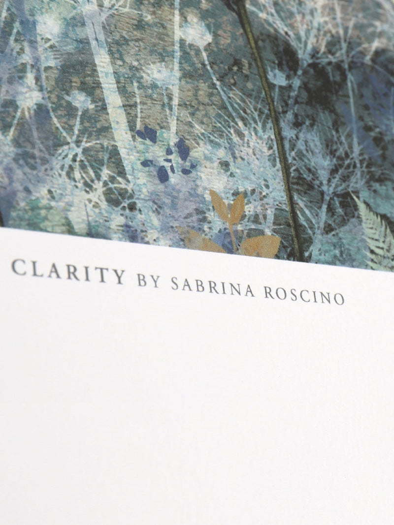 Art Marketing Blue Clairity wall art 52cm - British product