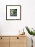 Art Marketing Blue Clairity wall art 52cm - British product