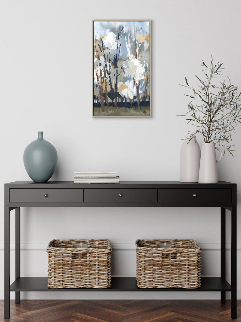 Art Marketing Blue Silversong canvas art 67x40x3cm - British product