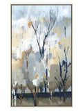 Silver Birch Blues wall art 67cm x 40cm - British product