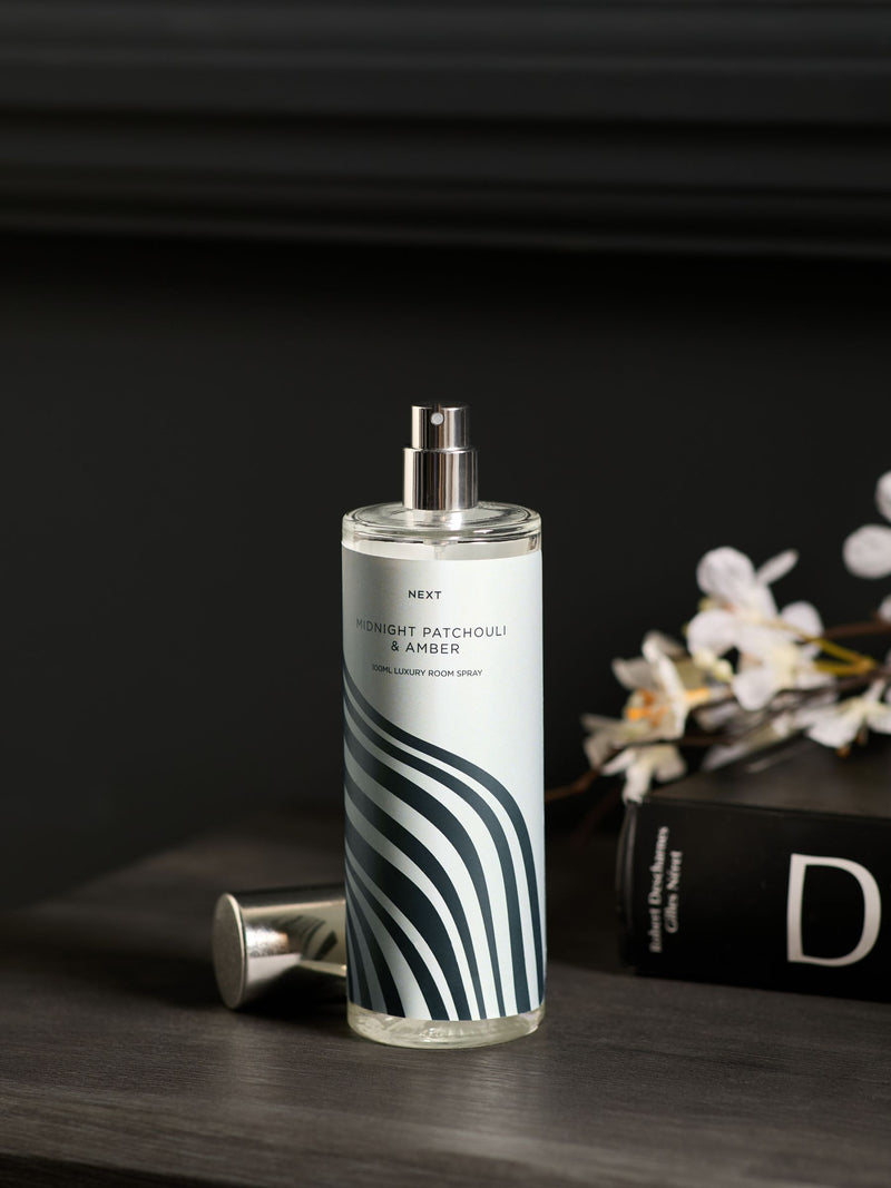 Astrid Silver Midnight Patchouli & Amber room spray (British brand)