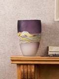 Voyage Maison amethyst hand-blown glass vase 22cm (British brand)