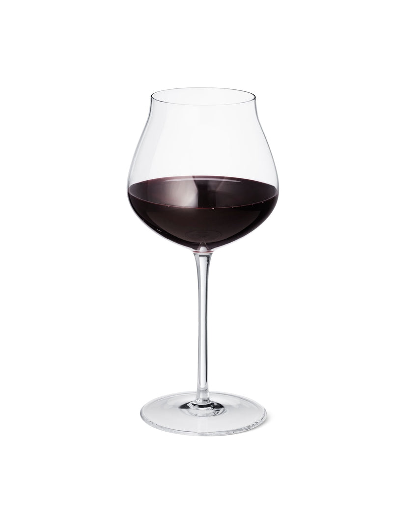 Georg Jensen Sky Set of 6 Red Wine Crystalline Glasses 50CL