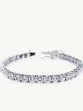 Ivory & Co silver imperial crystal tennis bracelet 18cm, UK version