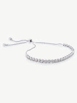 Next Ivory & Co Silver Tivoli Crystal Delicate Toggle Bracelet- Buy online at McGrocer