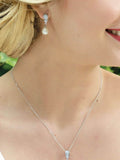 Ivory & Co Serrano pearl drop set 2.5cm, UK version