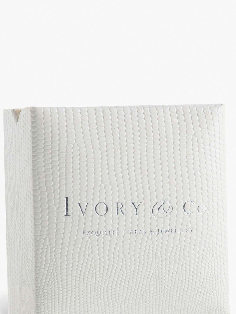 Ivory & Co Serrano pearl drop set 2.5cm, UK version