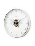 Acctim Chrome Bee wall clock 30cm - British product