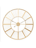 Acctim Clocks Gold Gardner wall clock 80cm - British product