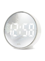 Next Acctim Clocks Il Giro White Round LED Alarm Clock- Buy online at McGrocer