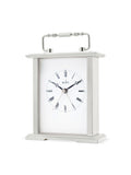 Acctim Clocks silver Gainsborough carriage clock - British product