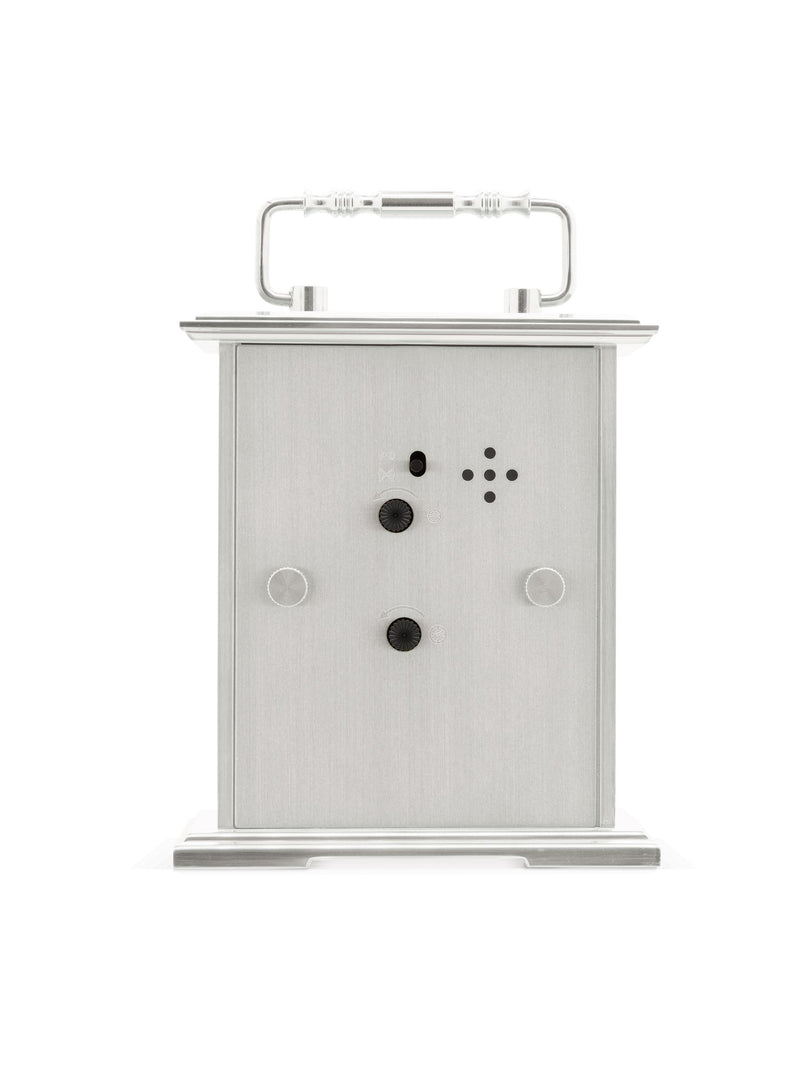 Acctim Clocks silver Gainsborough carriage clock - British product