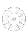 Acctim Silver Gardner 60cm wall clock - British product