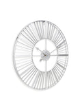 Acctim Silver Gardner 60cm wall clock - British product
