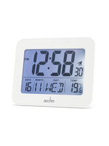 Next Acctim White Otto LCD Alarm Clock- Buy online at McGrocer