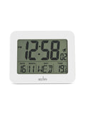Acctim White Otto LCD Vekkerklokke - Britisk produkt