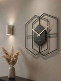 Acctim Clocks Matt Brass Addison 55cm wall clock - British product