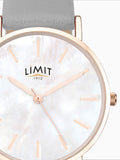 Limit Grey Secret Garden watch 35mm rose gold - British product