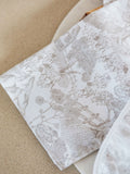 Avalon Home natural soft toile tea towel 45x68cm, UK version