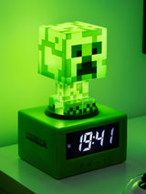 Next Minecraft Creeper Icon Alarm Clock 16cm- Buy online at McGrocer