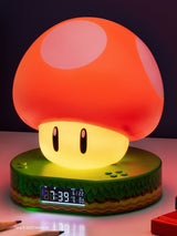Next Super Mario Super Mushroom Digital Alarm Clock 13.7cm- Buy online at McGrocer
