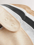 Neutral Baby cotton bibs 5 pack for babies, UK version