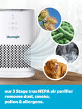 Silentnight Airmax 800 air purifier, imported from the UK