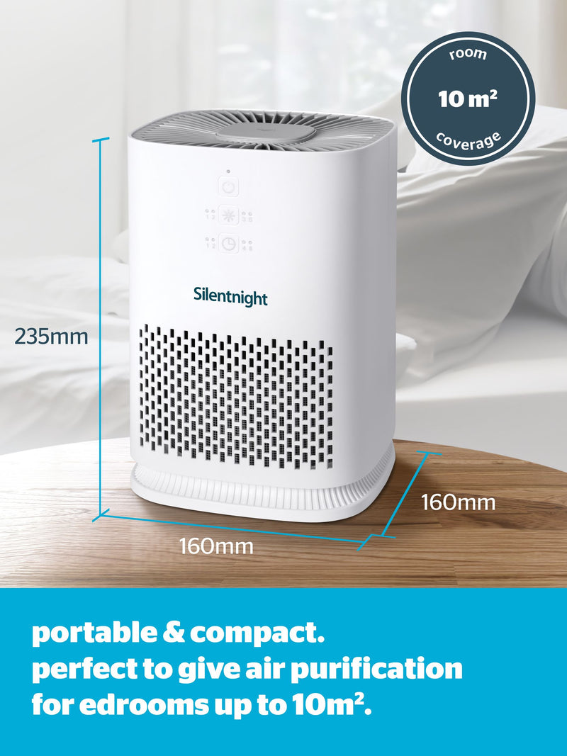 Silentnight Airmax 800 air purifier, imported from the UK