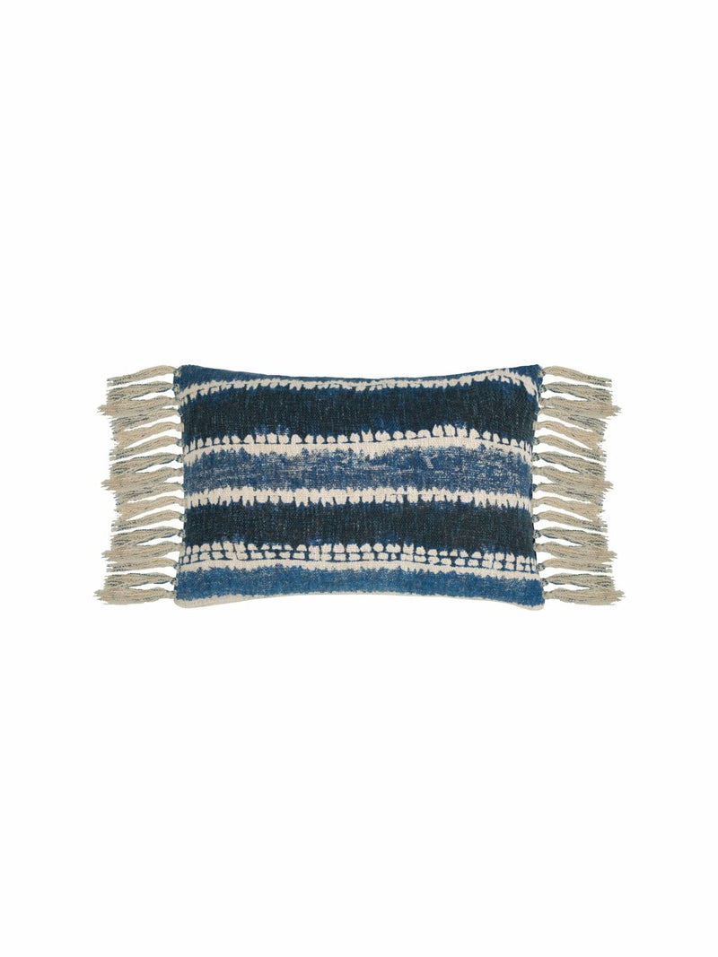 Voyage Maison Cobalt Cairns abstract cushion 40x60cm, UK version