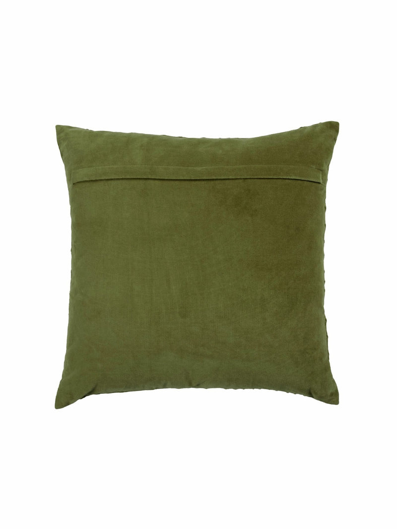 Voyage sage waterfall abstract cushion 50cm, imported from the UK