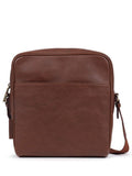 Jones Bootmaker brown leather shoulder bag 24x5x25 cm - British product