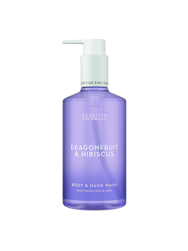 Scottish Fine Soaps dragonfruit hibiscus body hand wash 300ml - British product