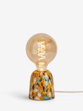 Colour Confetti table lamp glass base 25.5cm imported from the UK