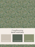 William Morris At Home Forest Clover wallpaper roll 10m, UK version