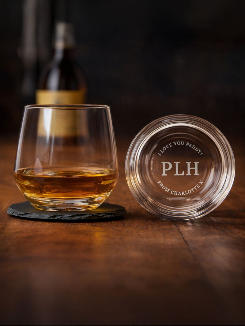PMC personalised engraved tumbler 9cm, imported from the UK