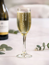 Next PMC Personalised Groom Elegant Flute Glass- Buy online at McGrocer