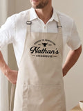 No Ordinary Gift personalised steakhouse apron - British product