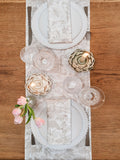 Avalon Home natural toile table runner 32x230cm, UK version
