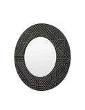 Gallery Direct Kakuda round wall mirror 90cm (British brand)